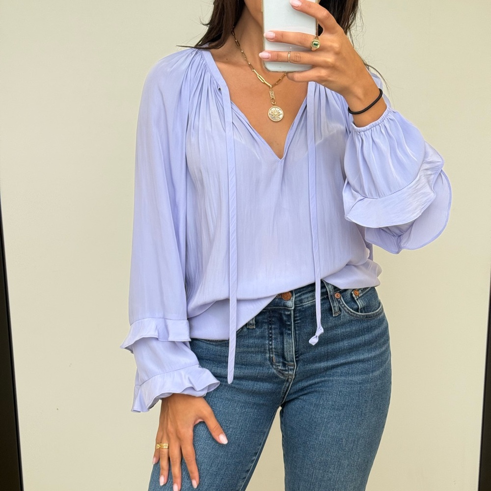 Ramy Brook Light Purple Blouse
